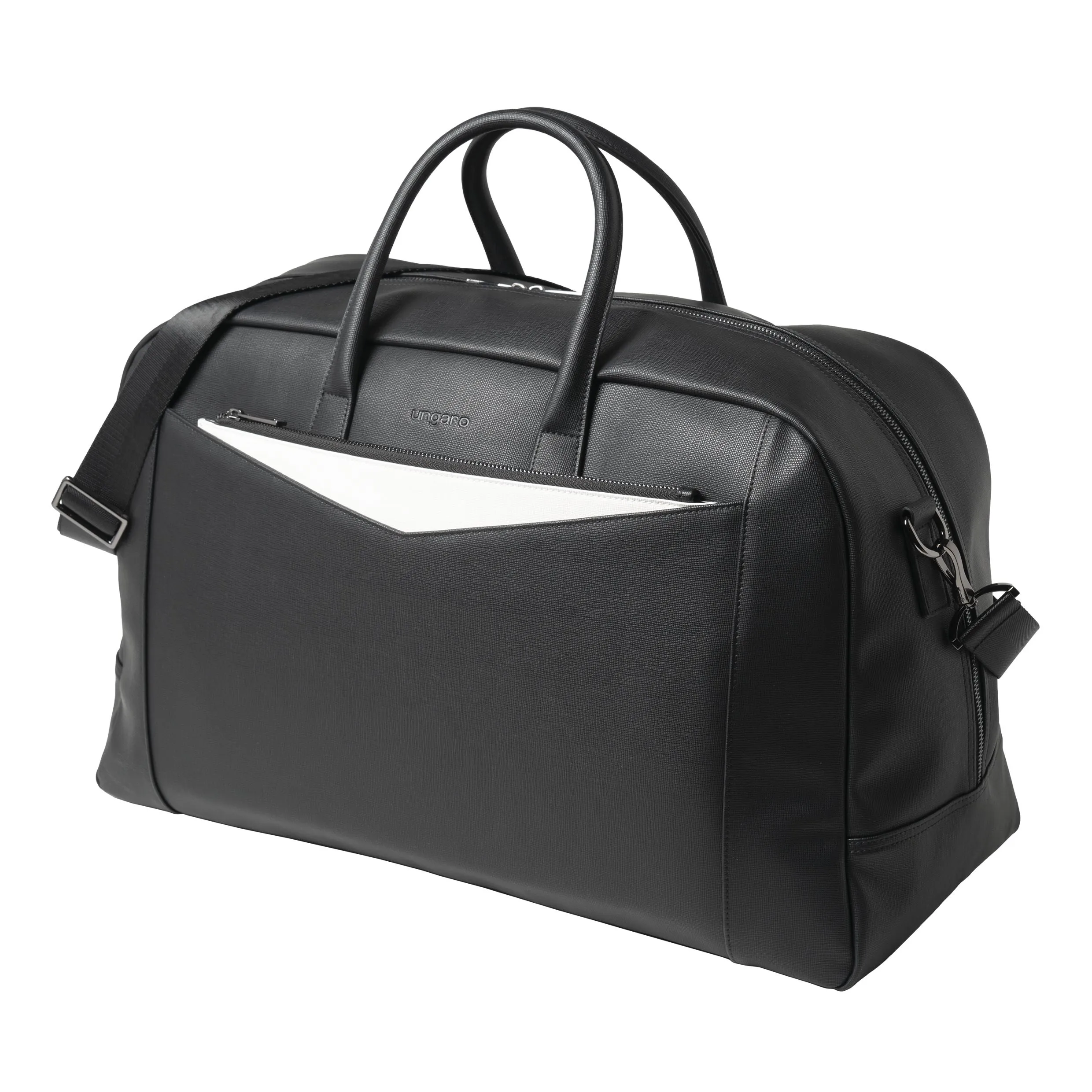 Ungaro UTB917F-Travel bag Cosmo White
