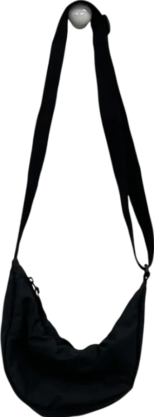 uni qlo Black Round Mini Shoulder Bag One Size