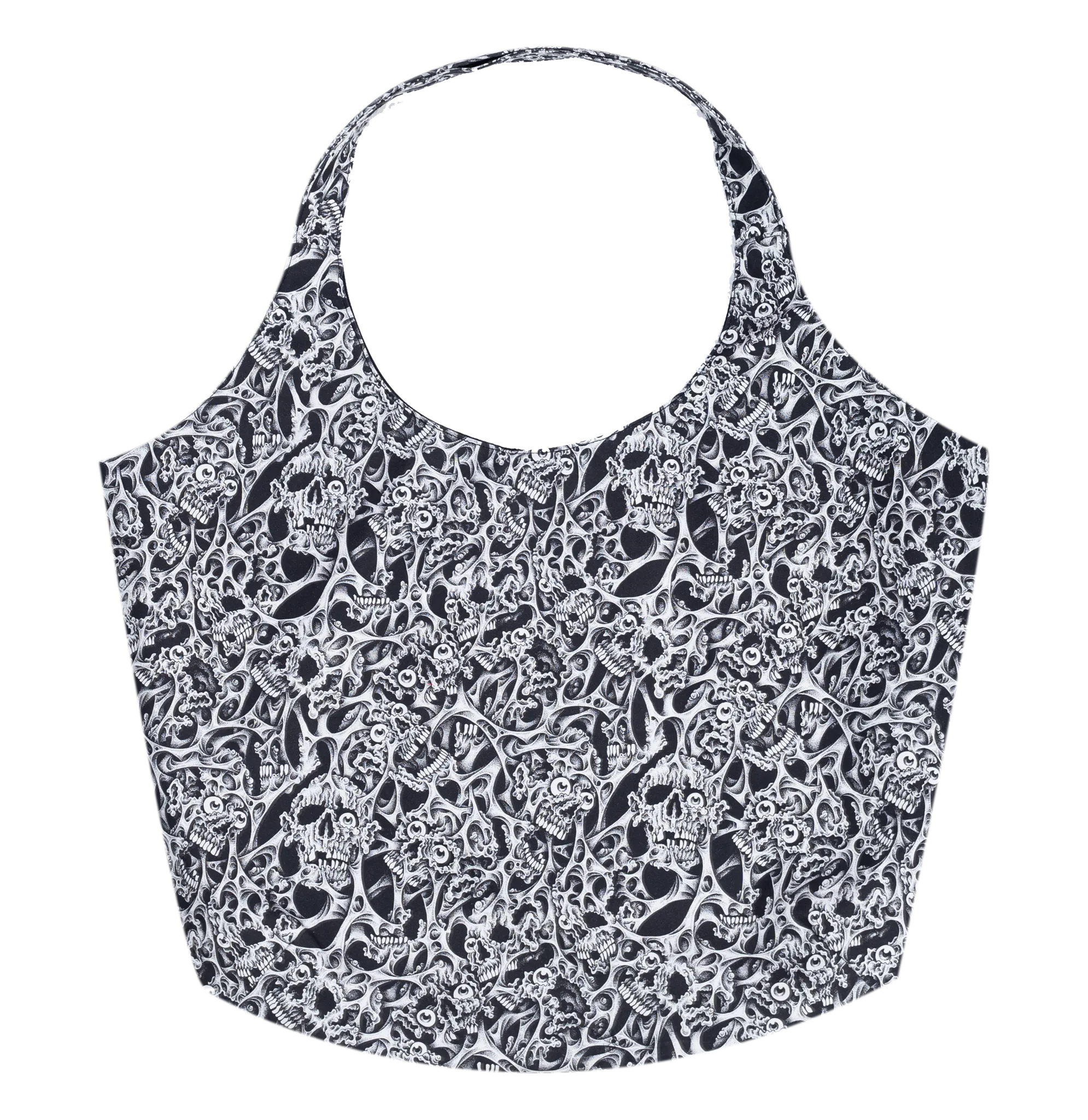 [UNISEX] RAFEL DELALANDE X LOCO MOSQUITO OVERSIZED EVERYDAY BAG (BLACK / WHITE)