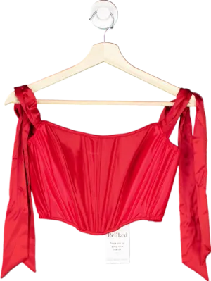 Victoria's Secret Red Corset Top XS