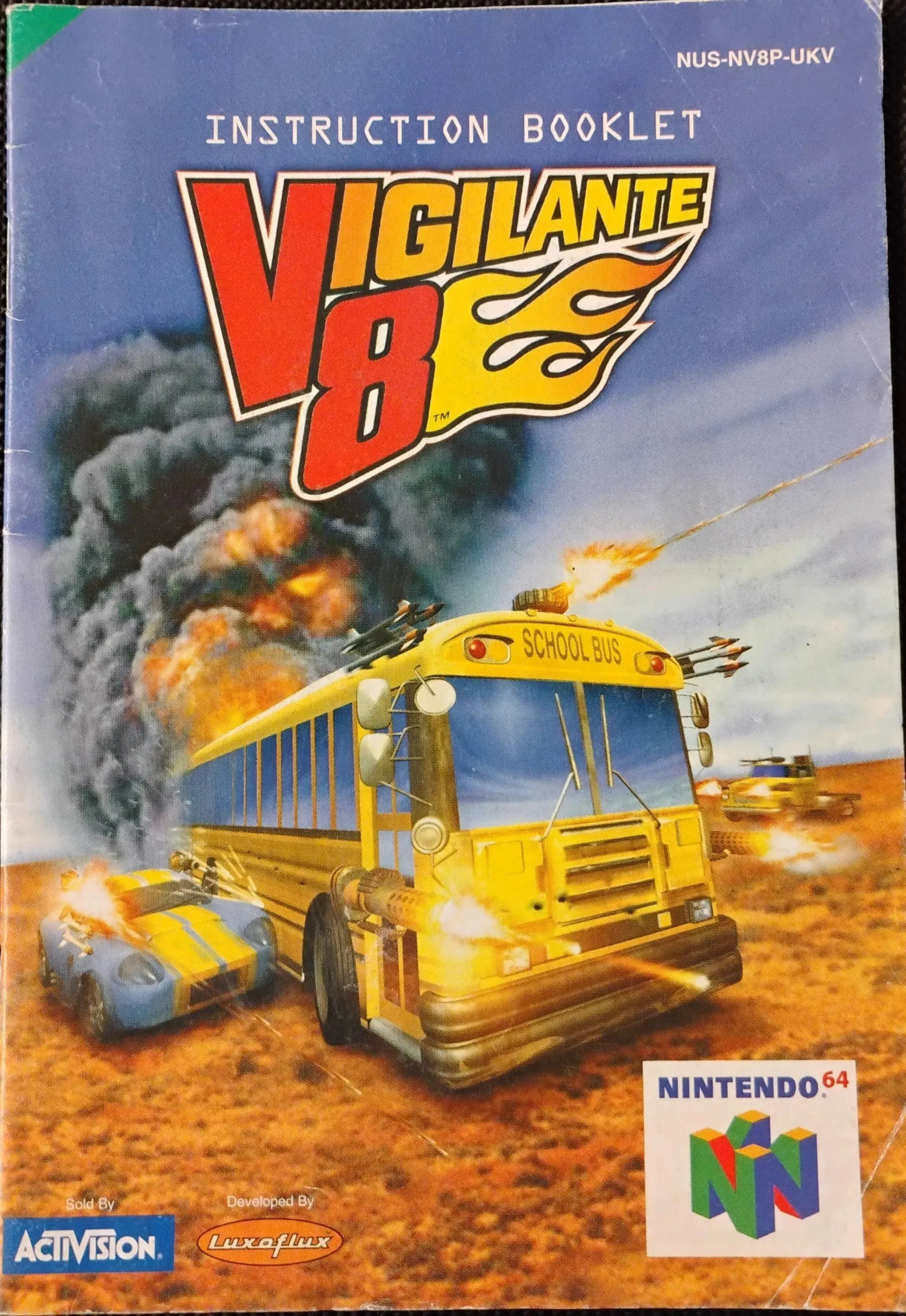 Vigilante 8 manual (UKV)