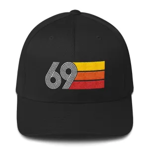 Vintage 1969 Retro Structured Twill Cap S/M