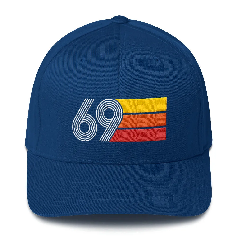 Vintage 1969 Retro Structured Twill Cap S/M