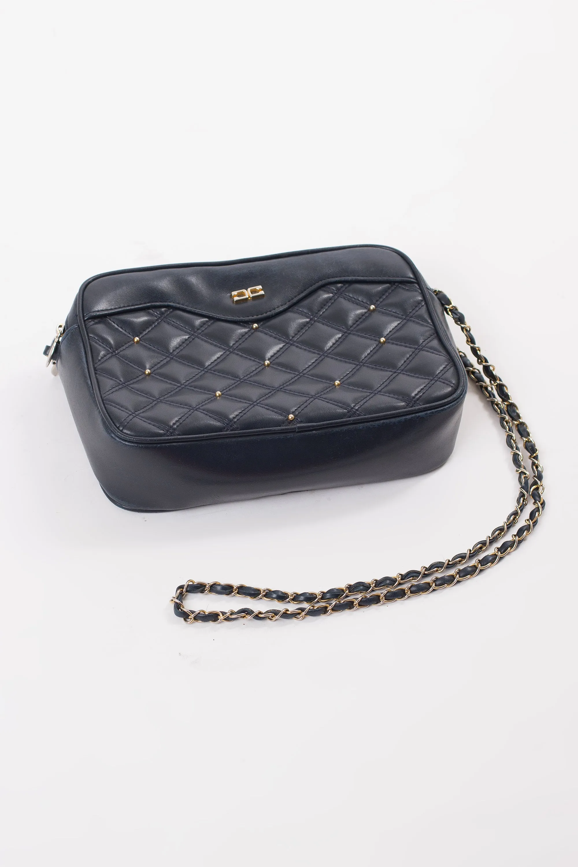 Vintage 80's Daniela Bag Black Purse