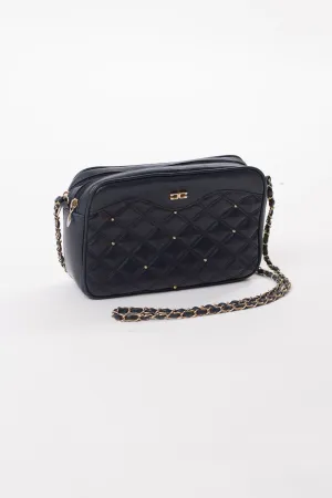 Vintage 80's Daniela Bag Black Purse