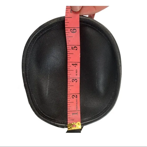 Vintage Black Coach Bucket Backpack Sling-pack