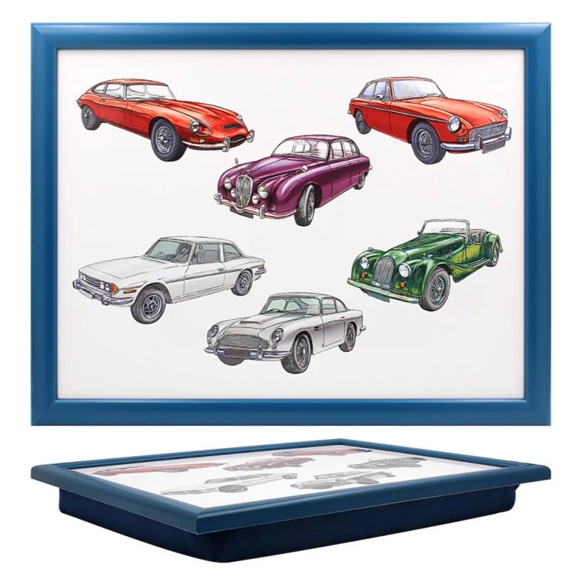 Vintage Cars Lap Tray