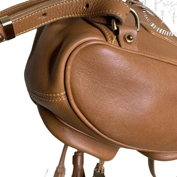Vintage Dooney and Bourke Backpack Camel Leather