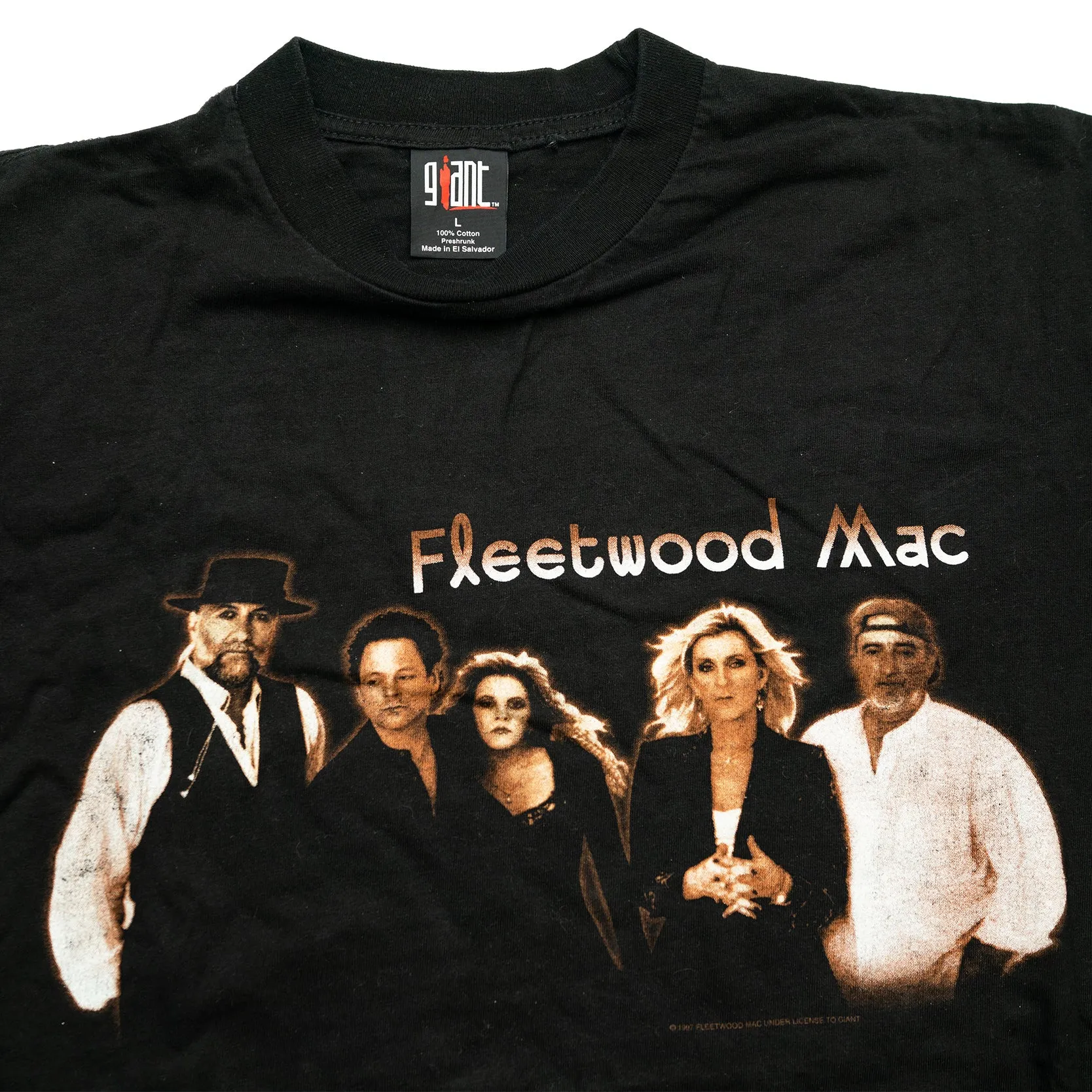VINTAGE FLEETWOOD MAC 1997 US TOUR T-SHIRT (Men's Large)