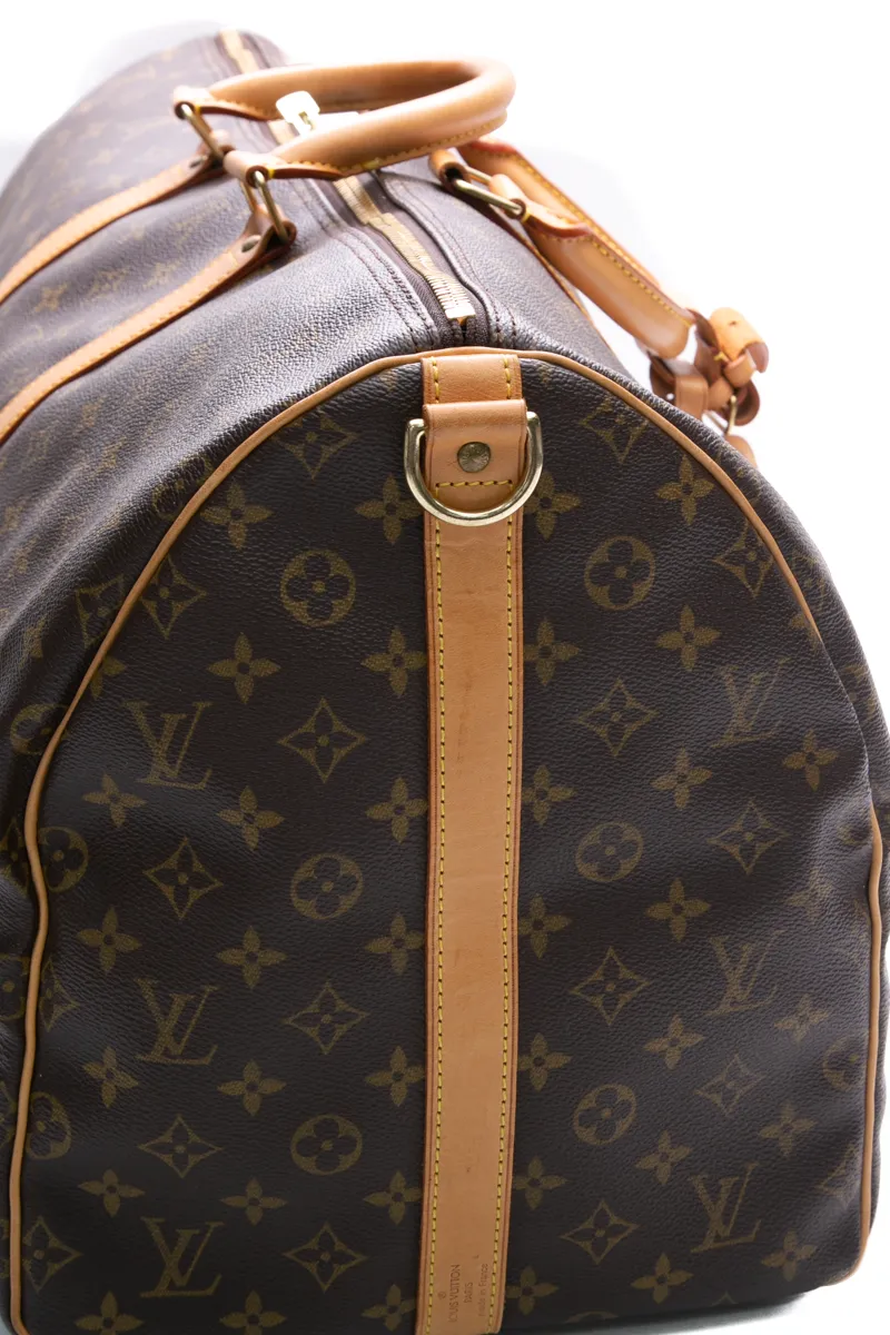 Vintage Keepall 55 Bandouliere Travel Bag