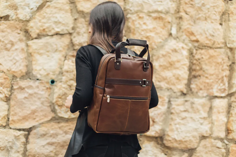 VINTAGE LAPTOP CARRY-ALL/CONVERTIBLE BACKPACK