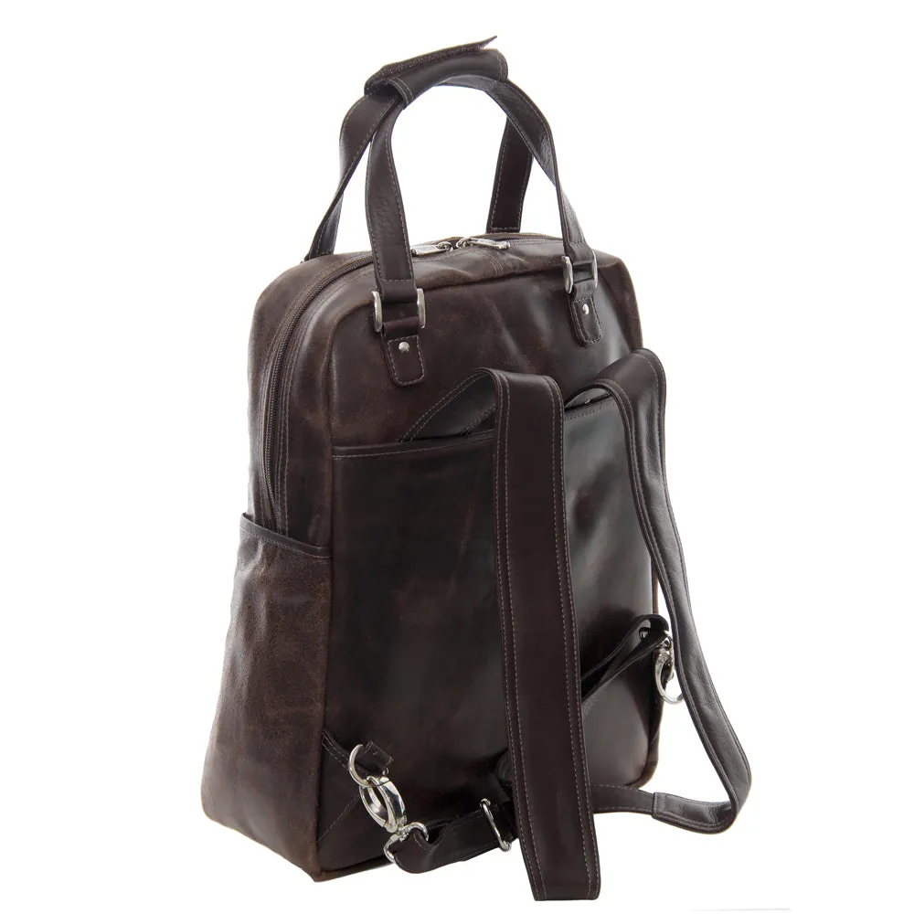 VINTAGE LAPTOP CARRY-ALL/CONVERTIBLE BACKPACK
