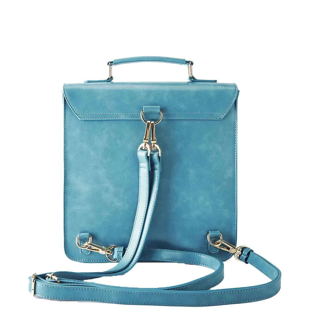 Vintage Lock Solid Backpack