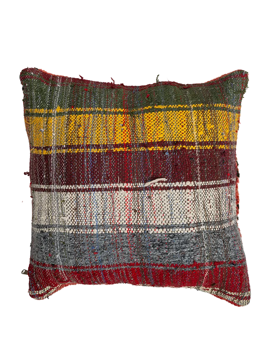 Vintage Rhamna Pillow - Terracotta