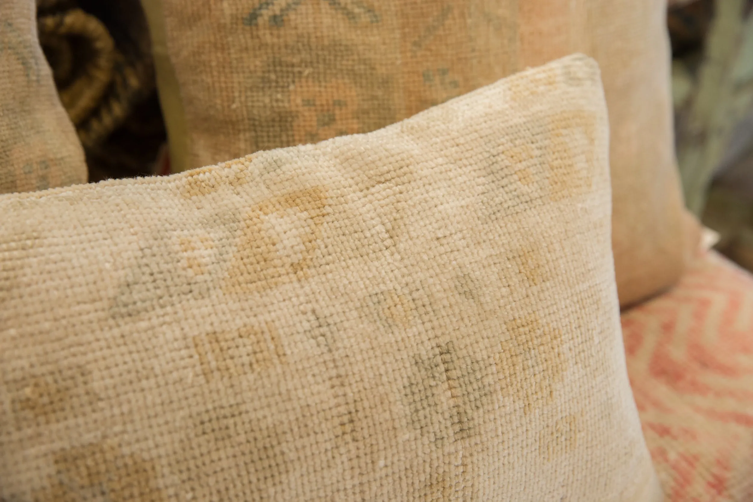 Vintage Rug Fragment Pillow