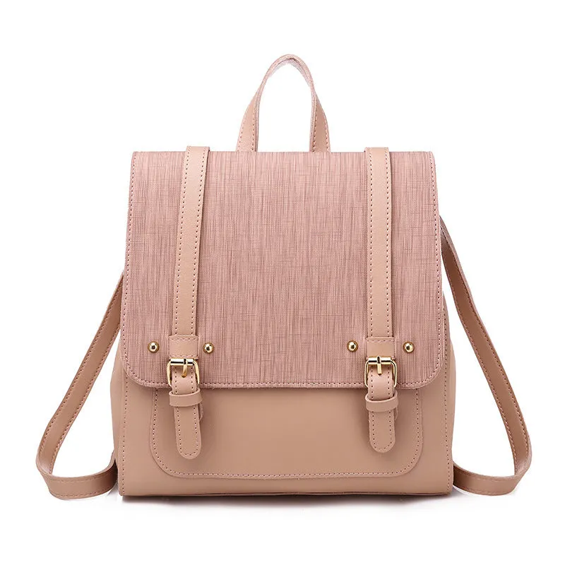 Vintage School Style Backpack