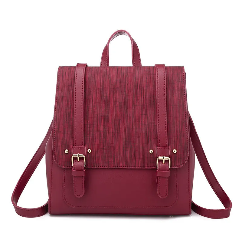 Vintage School Style Backpack