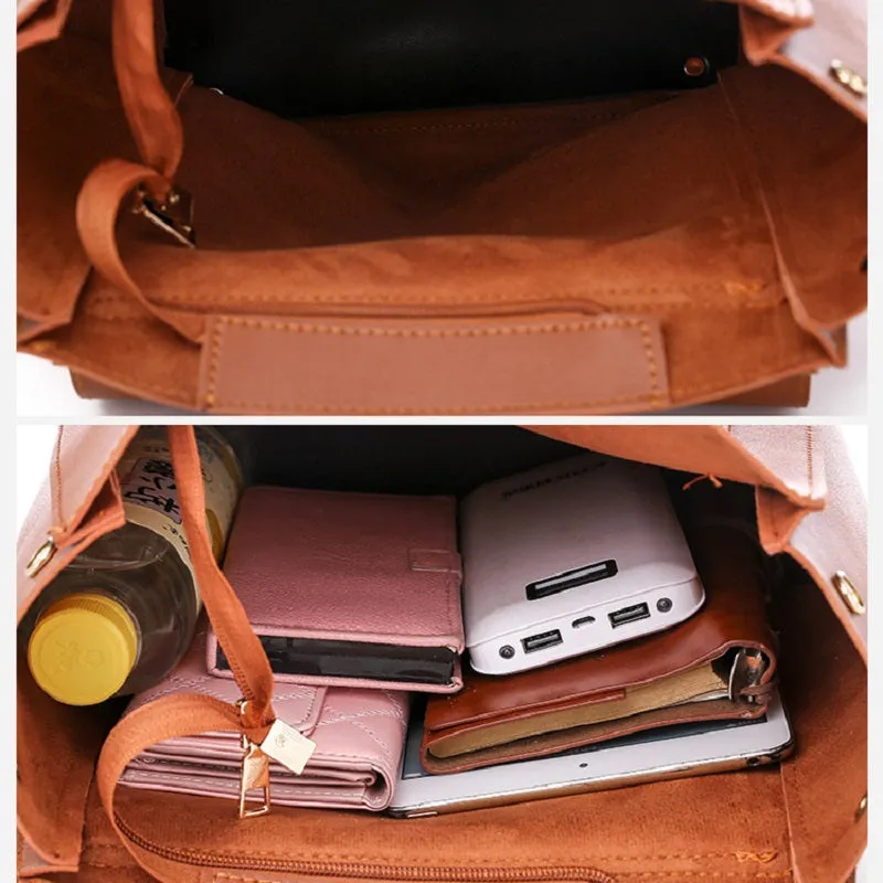 Vintage School Style Backpack