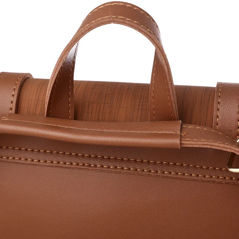 Vintage School Style Backpack