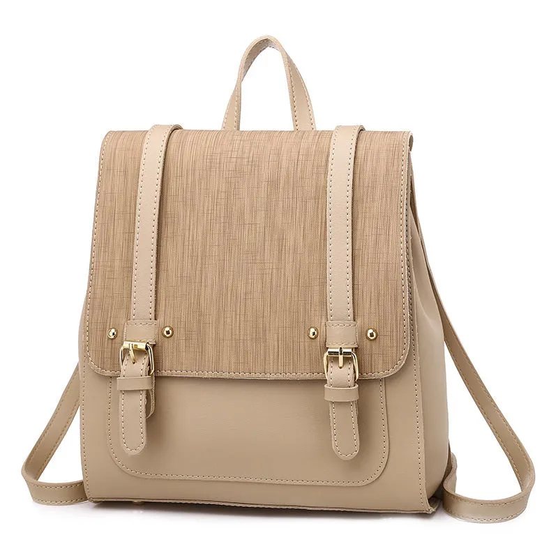 Vintage School Style Backpack