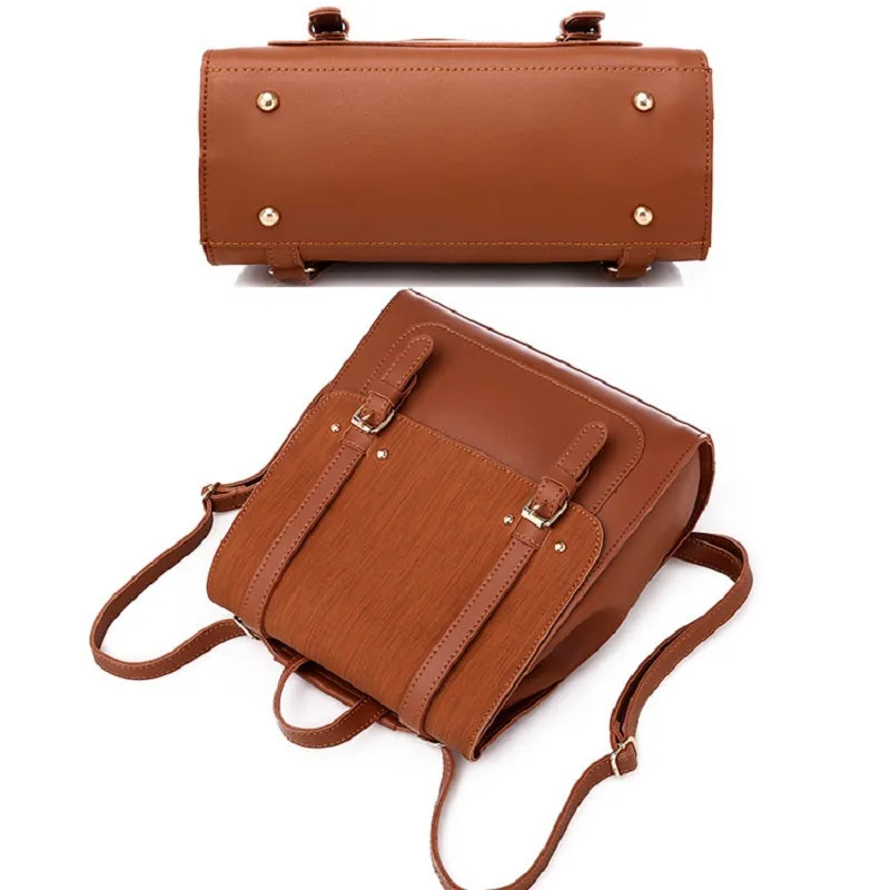 Vintage School Style Backpack