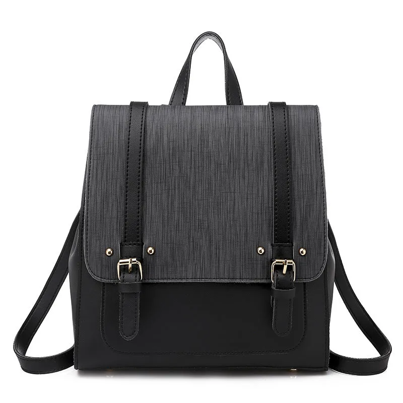 Vintage School Style Backpack