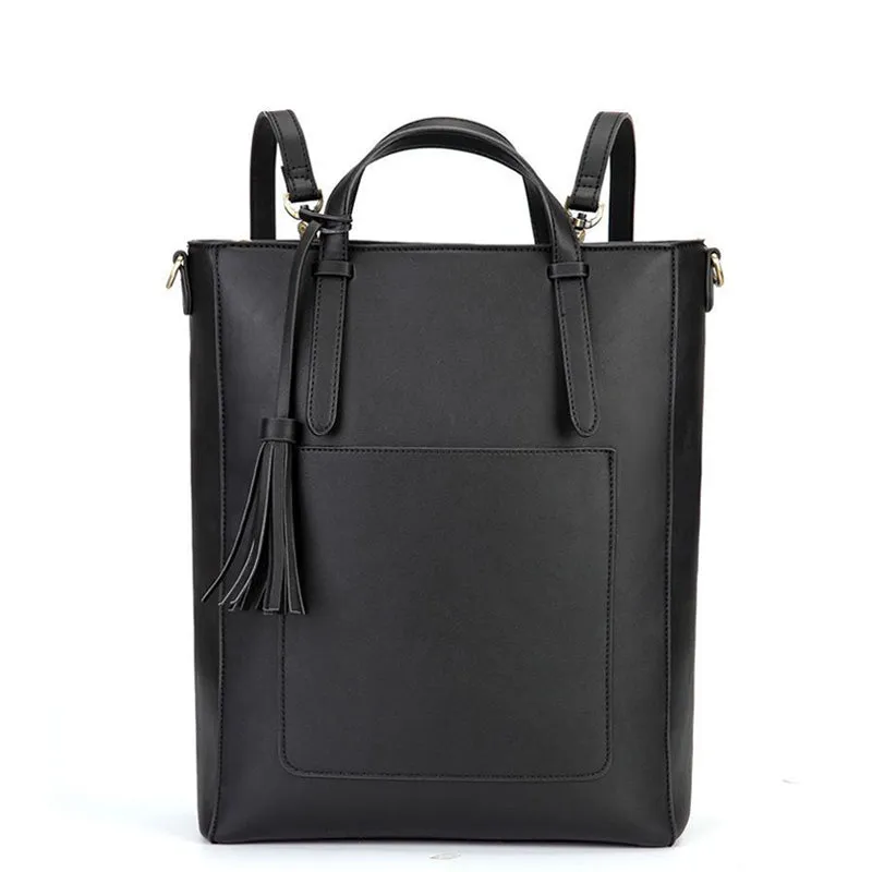 Vintage Tassel Tote Backpack
