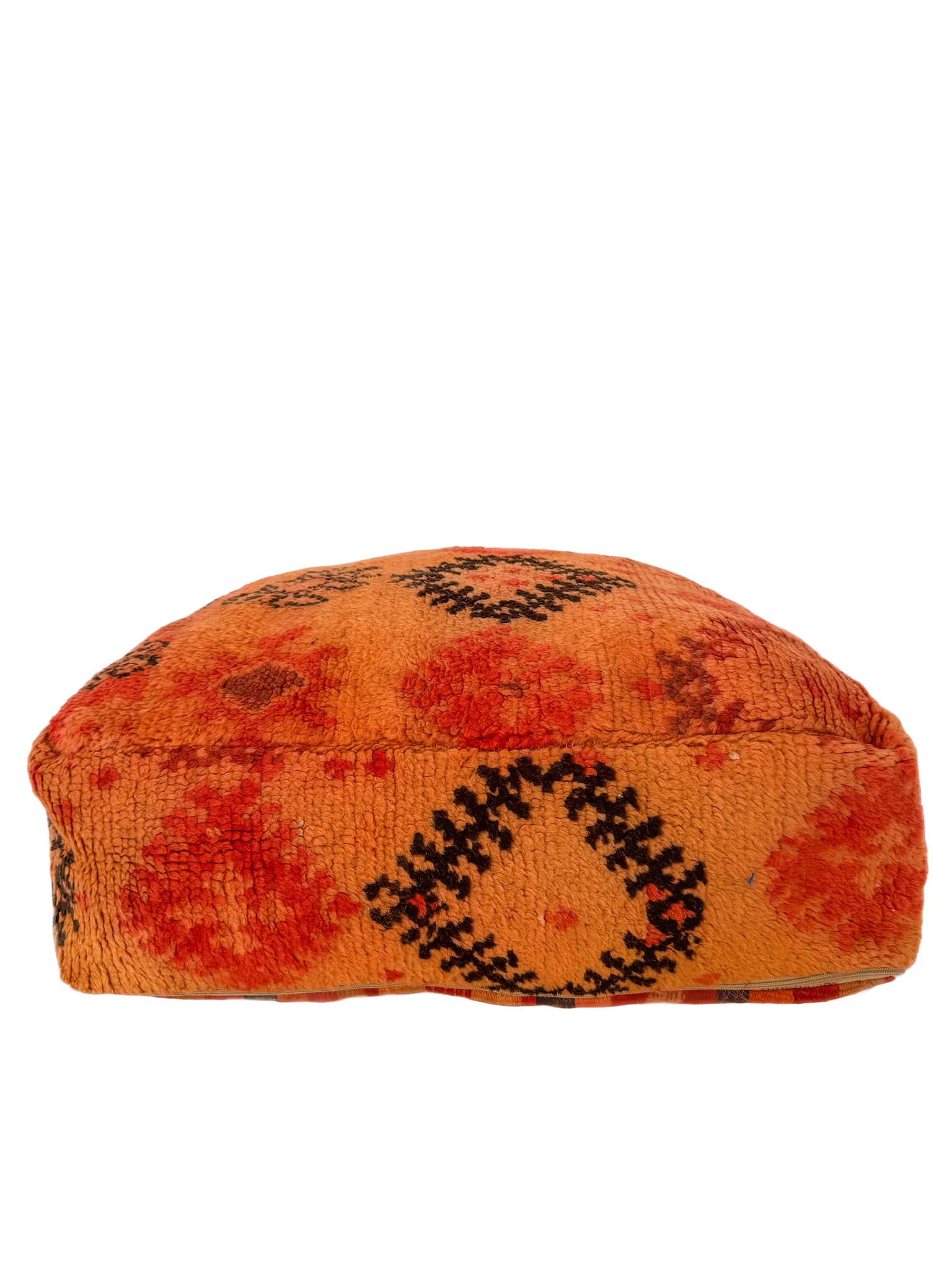 Vintage Taznakht Pouf - Vibrant Lion Paw
