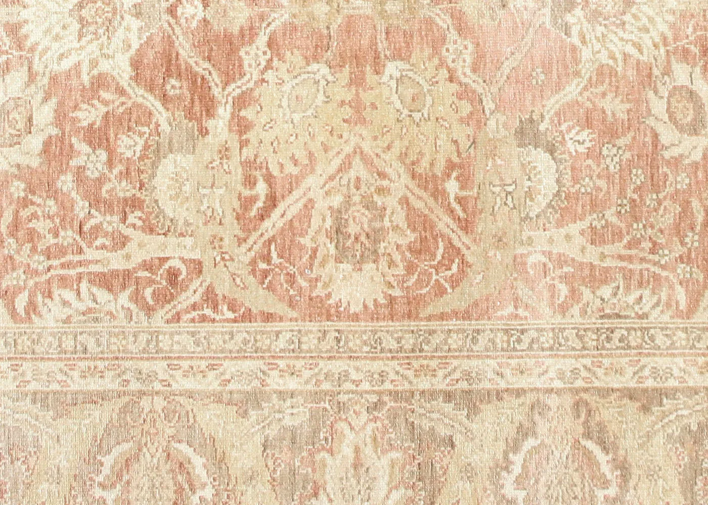 Vintage Turkish Oushak Rug - 9'3" x 12'3"