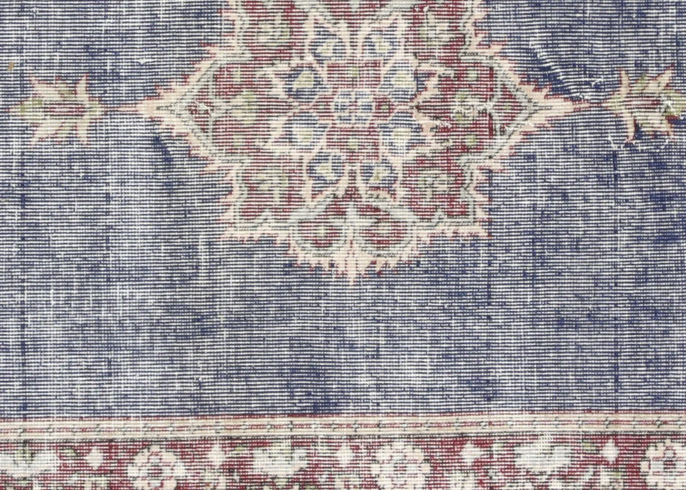 Vintage Turkish Oushak Runner - 3'3" x 10'7"