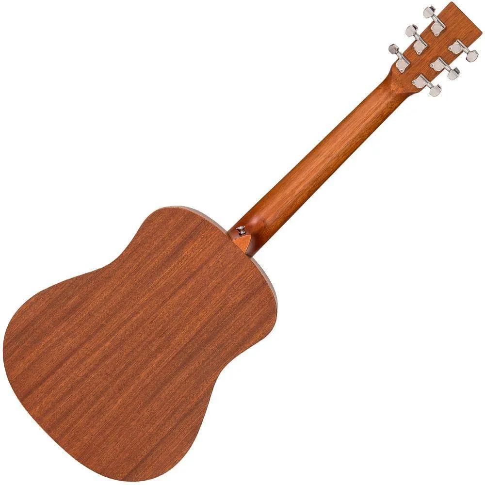 Vintage VTG100 Acoustic Travel Guitar ~ Natural
