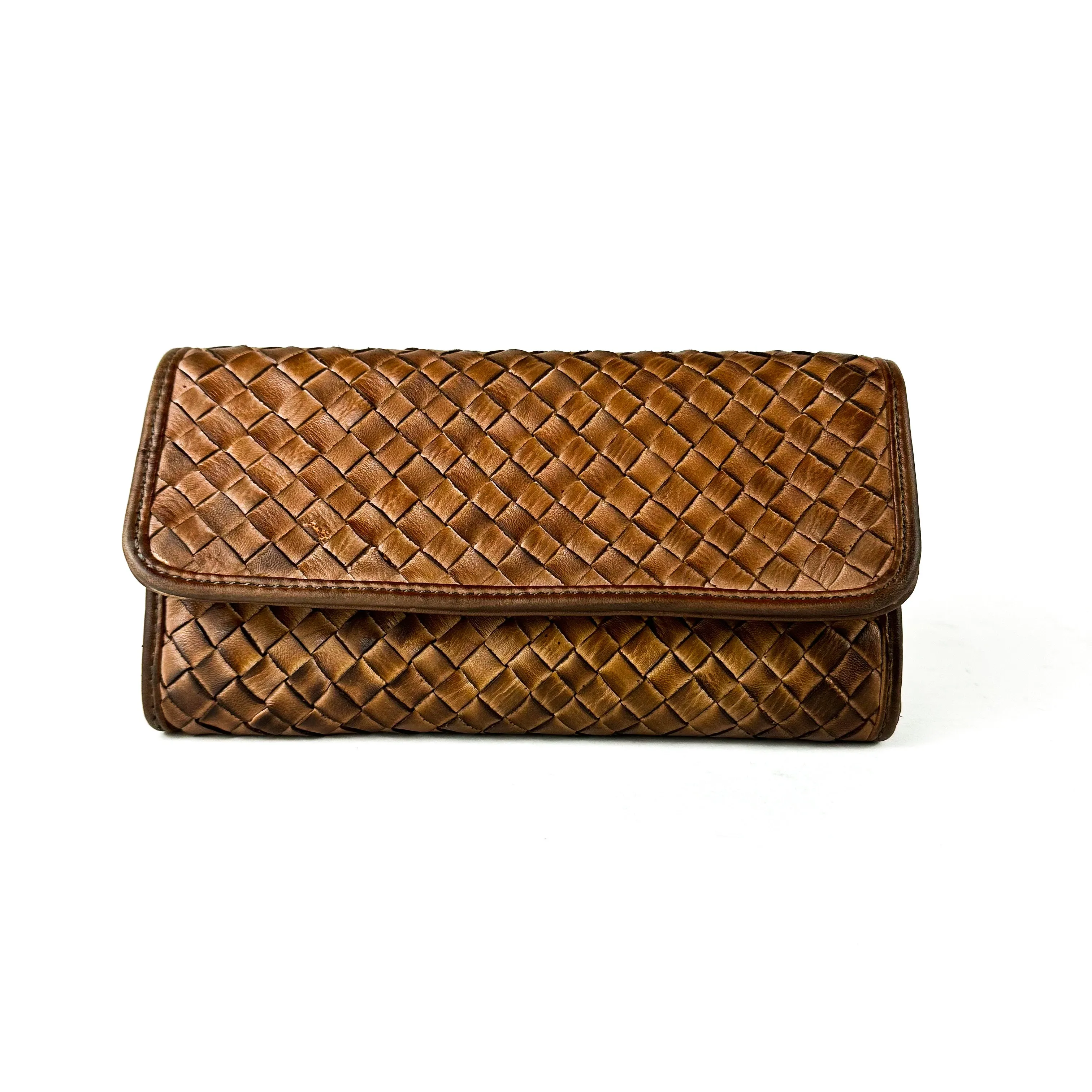 Vive La Difference - Flat Wallet Cross (Caramel)