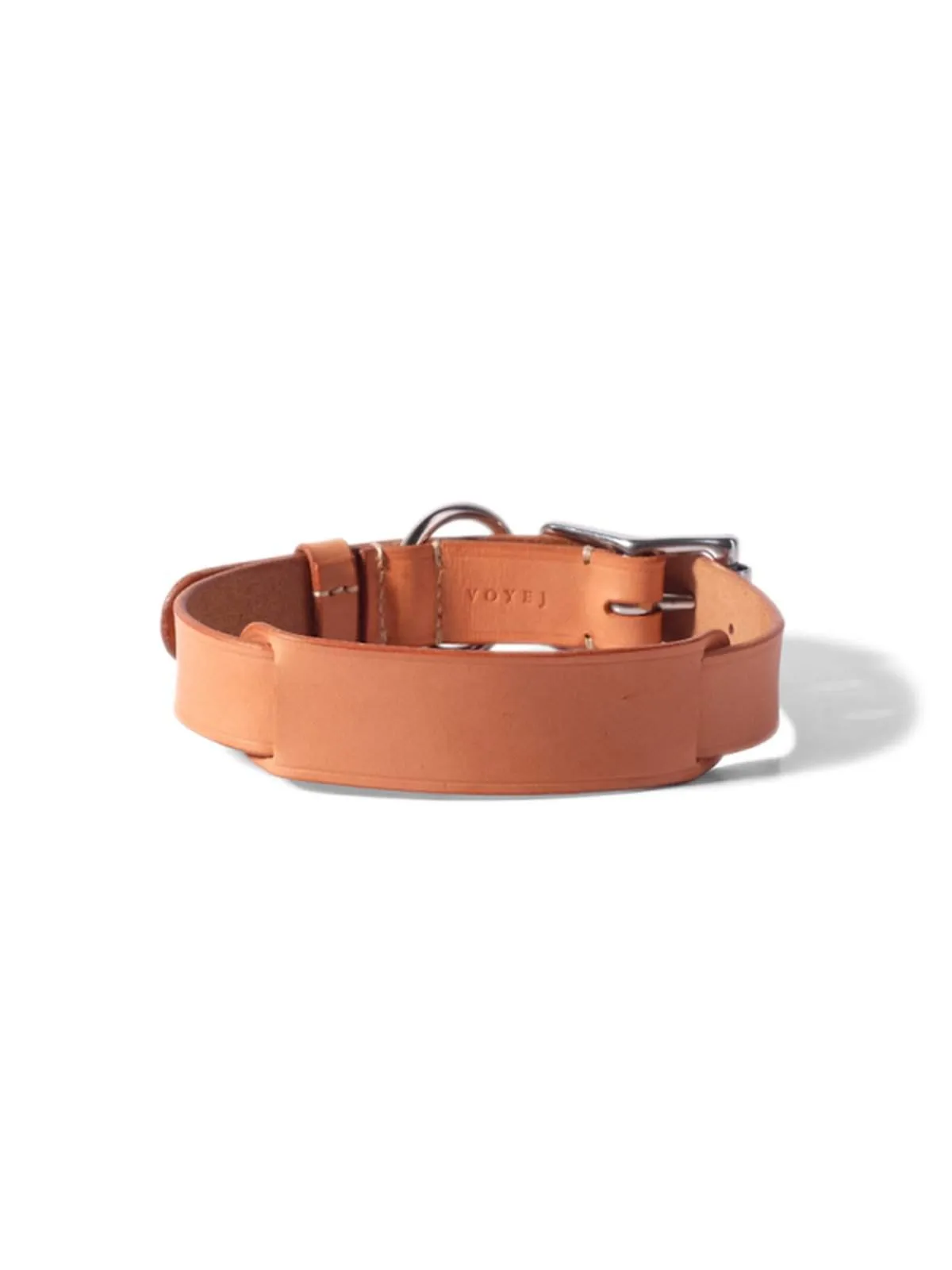 Voyej Dog Collar Natural