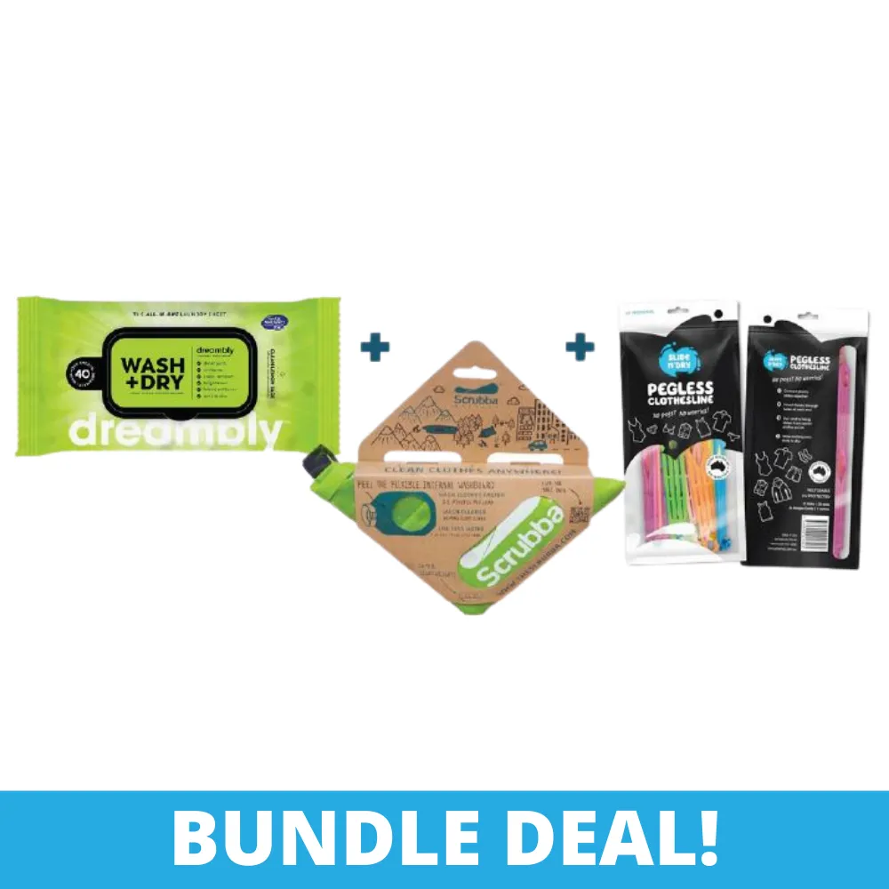 Washing Bundle - Wash Sheets, Bag & Clothes Line
