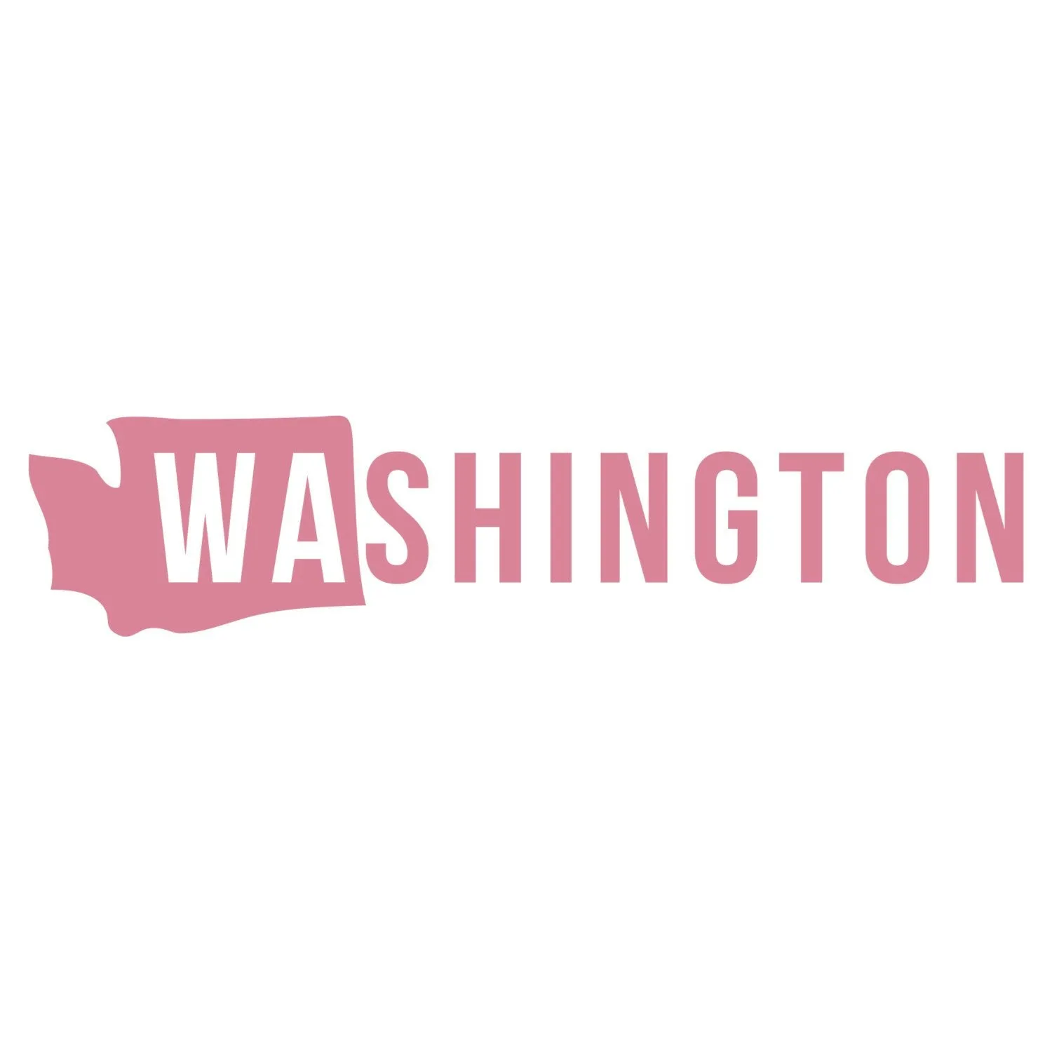 Washington WA Standard Version Decal