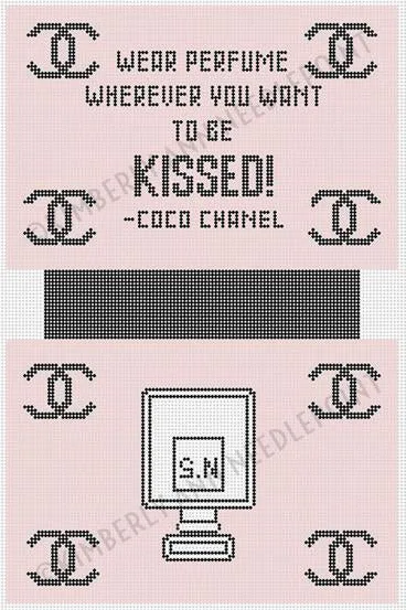 Wear Perfume Wherever You Want to be Kissed-Coco Chanel