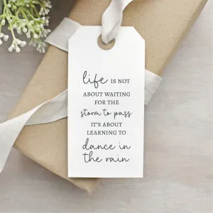 When It Rains Look For Rainbows When It Is Dark Look For Stamp  | Inspirational Quote