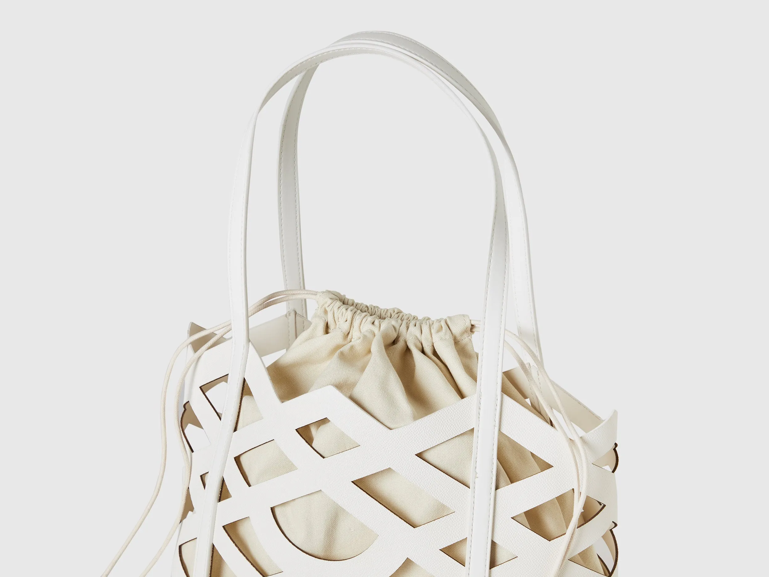 WHITE TOTE BAG