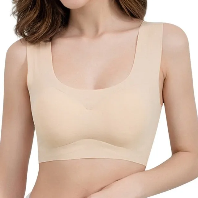 Wireless Contour Push Up Bra For Women