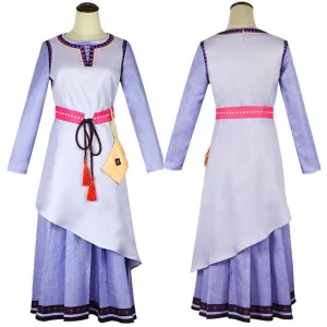 Wish Asha Cosplay Costume Dress Outfits Halloween Carnival Suit