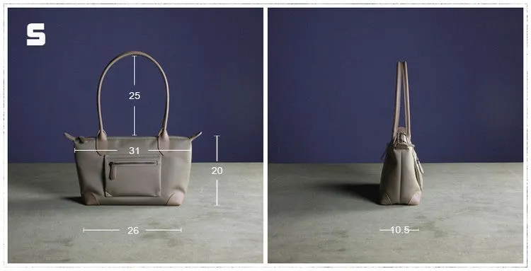 Womens Light Gray Nylon Shoulder Tote Large Light Gray&Yellow Nylon Handbag Purse for Ladies
