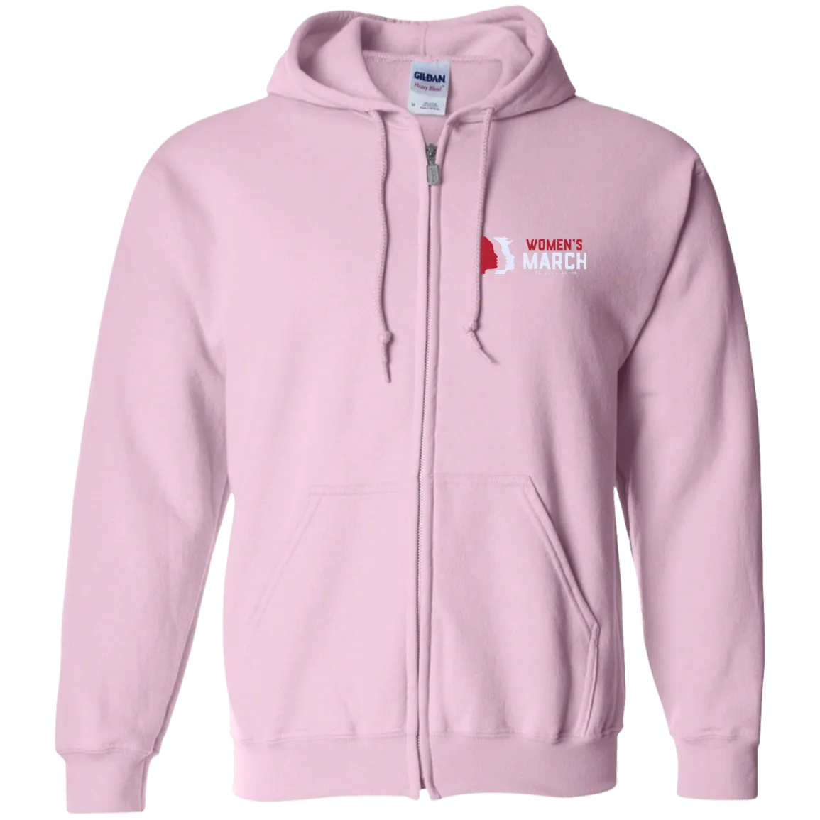 Women's March on Washington zip hoodie