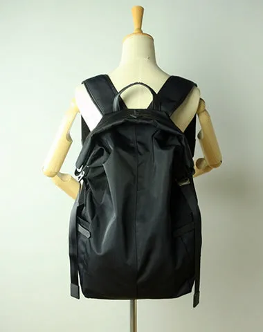 Womens Nylon Large Backpack Bag Bright Green Nylon Travel Backpack School Rucksack for Ladies