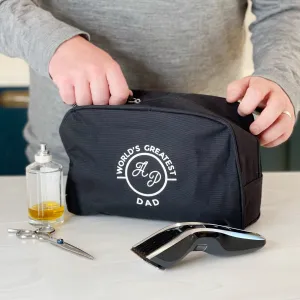 World's Greatest Personalised Wash Bag For Men