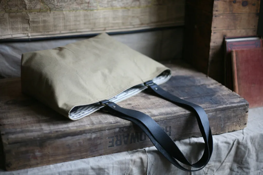 WWII era Canvas Tote Bag - SOLD