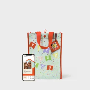 Yay For You | Medium | Reusable Gift Bag   QR Greeting Card