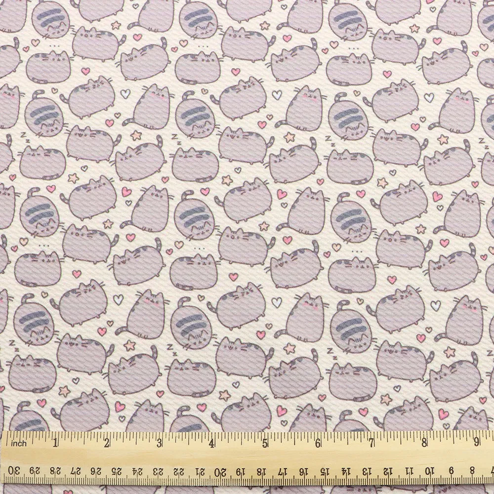 yellow series heart love printed fabric