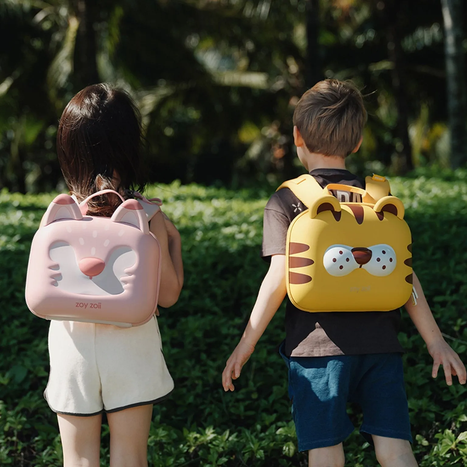 Zoyzoii Animal Series Backpack - Pink Fox