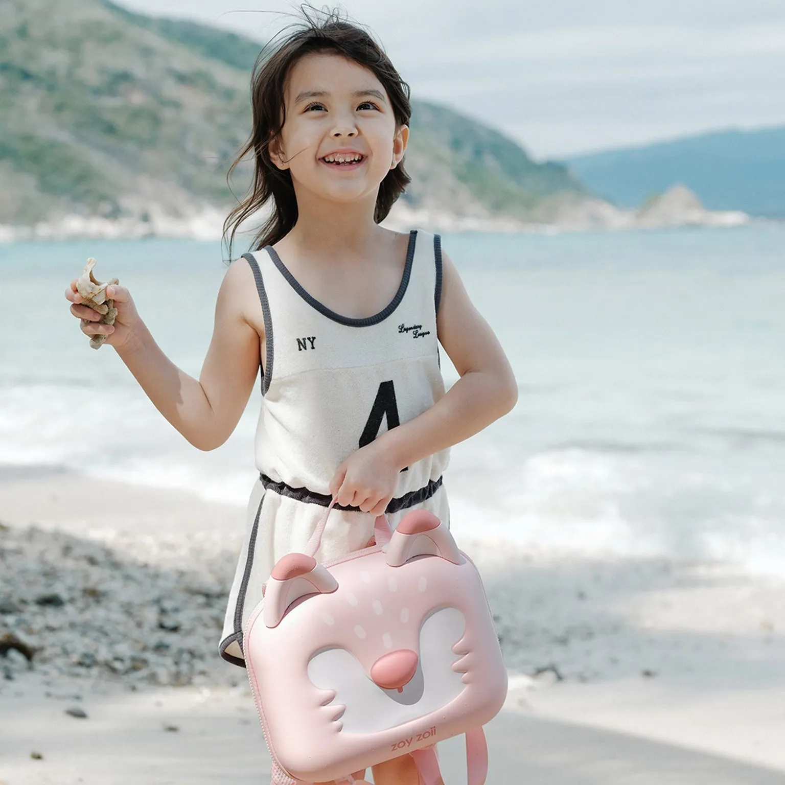 Zoyzoii Animal Series Backpack - Pink Fox