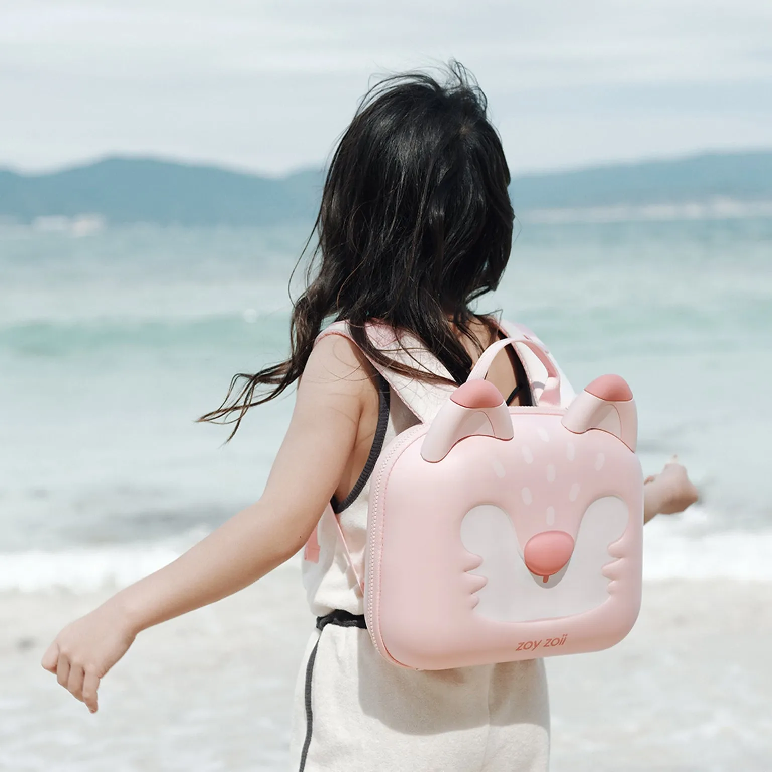 Zoyzoii Animal Series Backpack - Pink Fox